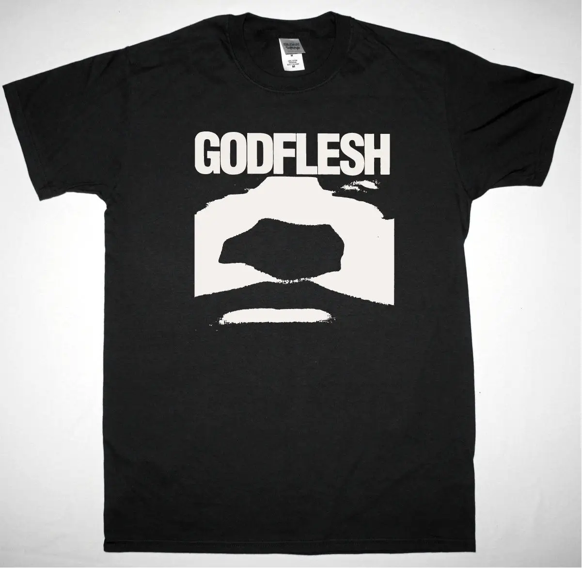 GODFLESH EP 1988 промышленный металлический кувшин Новая Черная футболка 100% хлопок топы