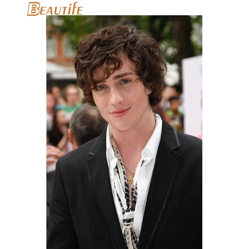 Custom Aaron Taylor-Johnson Poster Home Decoration Fashion Silk Fabric Wall Print More Size | Дом и сад