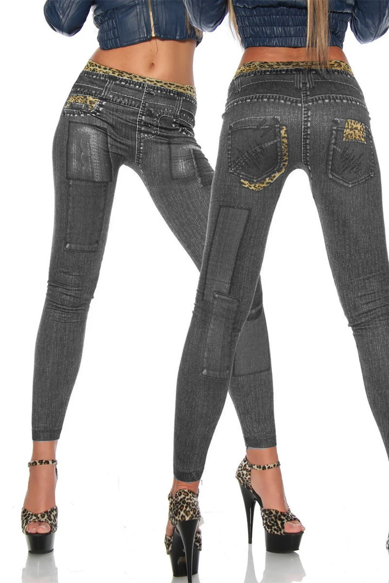 Новые знаменитые осенне-зимние Сексуальные Женские Эластичные Обтягивающие