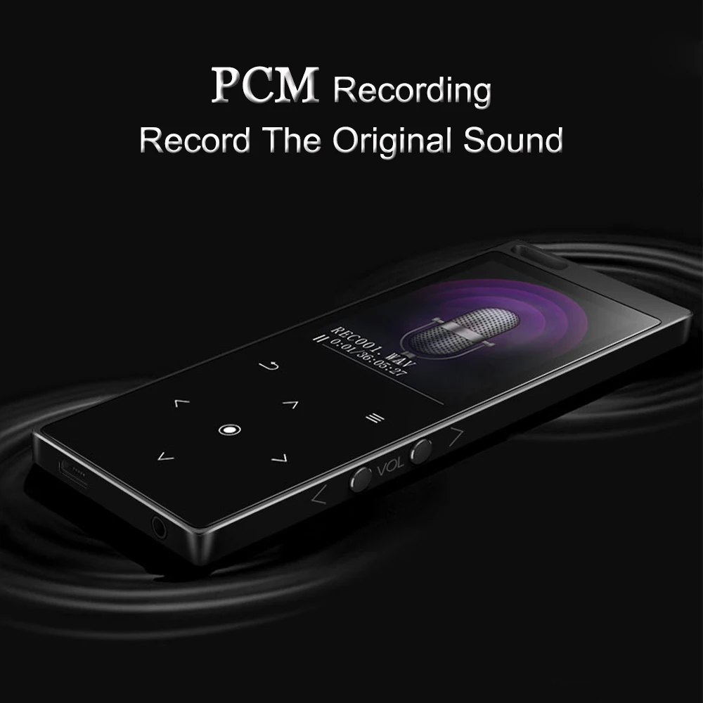 Mp3-плеер с металлическим корпусом динамика 1.8in экран 8 Гб HIFI без потерь качество