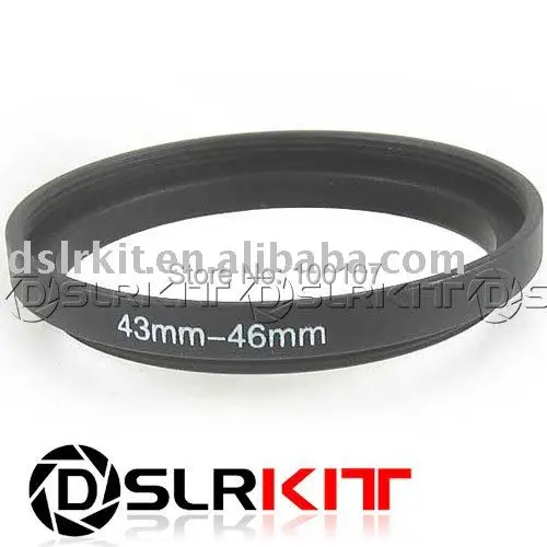 

43mm-46mm 43-46 mm Step Up Filter Ring Stepping Adapter