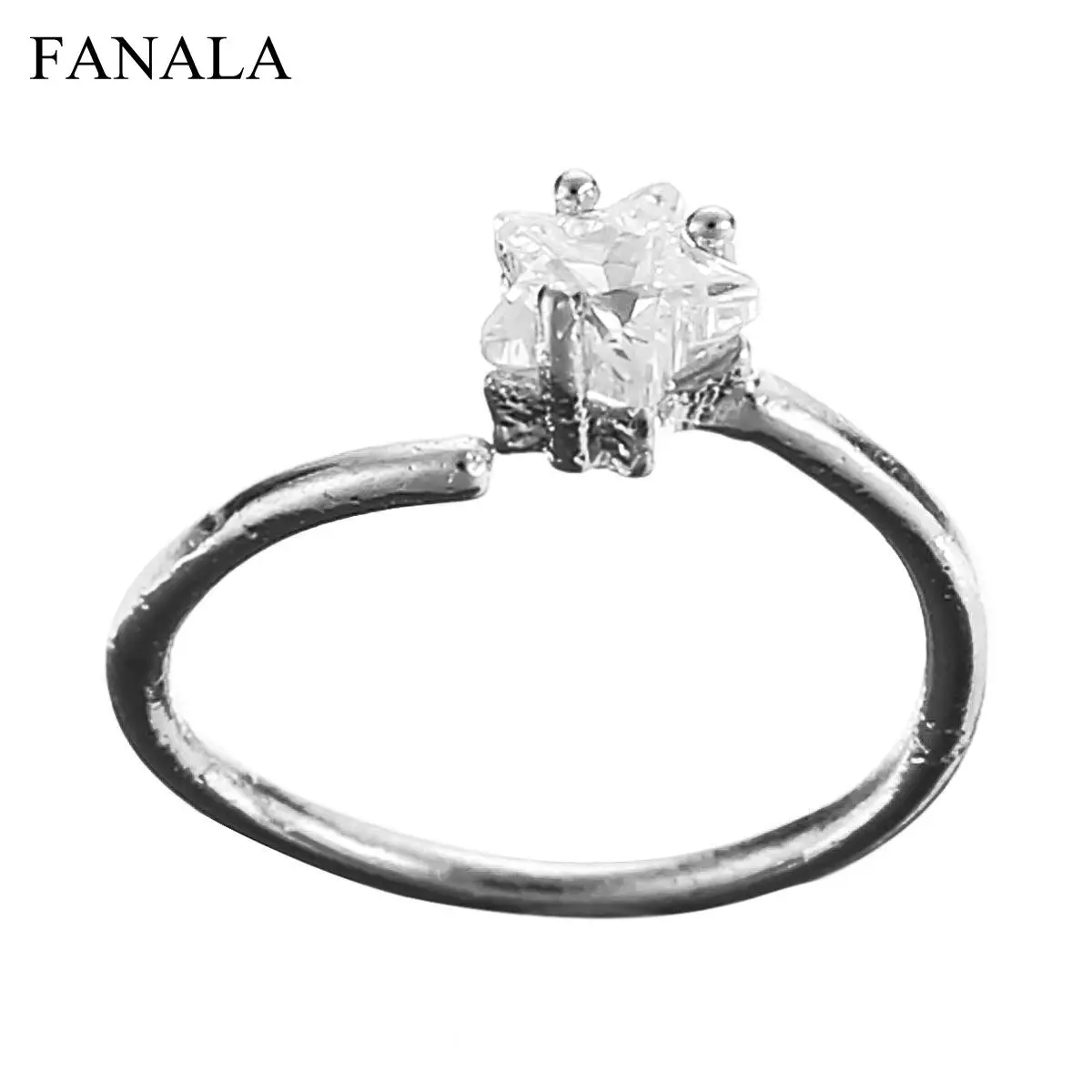 Fashionwomen Кристалл нос уникальные украшения для тела Пирсинг из нержавеющей