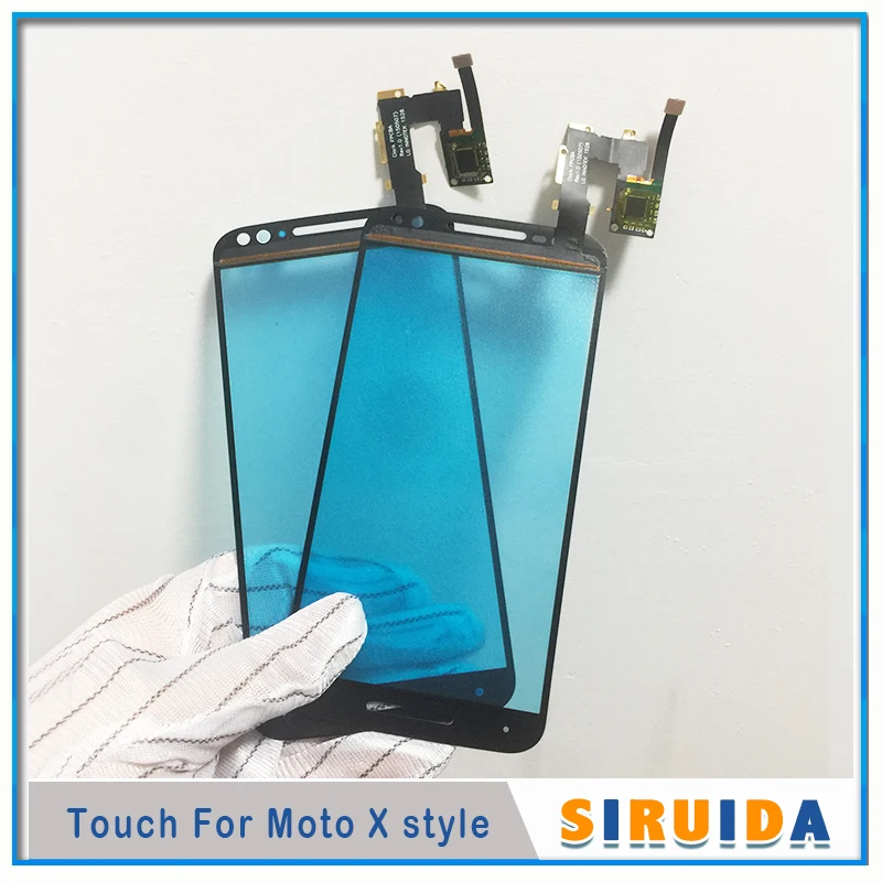 10 шт. сенсорный ЖК экран 5 7 дюйма для Motorola Moto X3 X Style XT1570 XT1572 XT1575 Сменное переднее