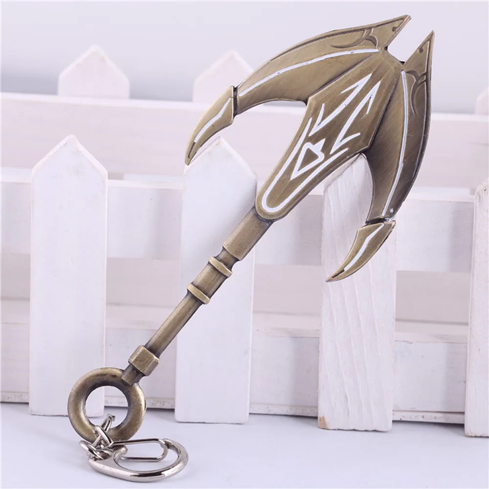 2015 Новая Лига Легенд Титанов глубин Nautilus Tomahawk LOL Weapon Модель брелок|league of legends|league