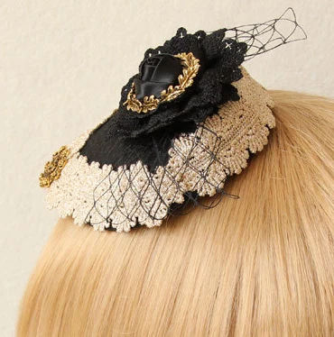 1 шт. Женская мини-шляпа для танцев вечеринок Хэллоуина Рождества ночного клуба