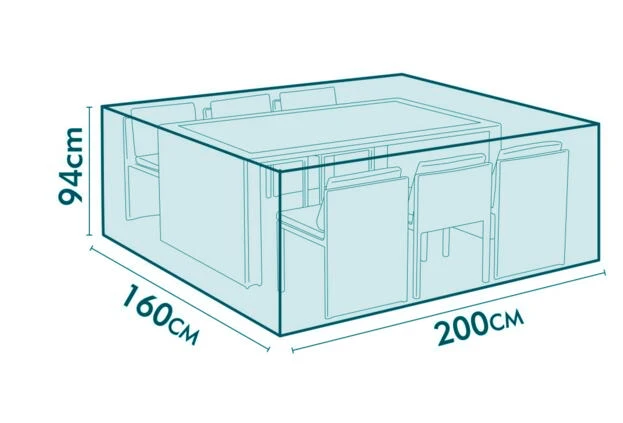 

Water proofed Protective Cover for outdoor furniture set,200x160x94cm water/dust proofed protective cover,Free shipping