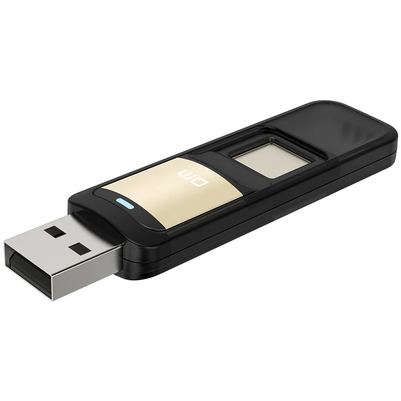 DM PD061 USB 2 0 64 Гб U флеш накопитель с функцией шифрования отпечатков пальцев