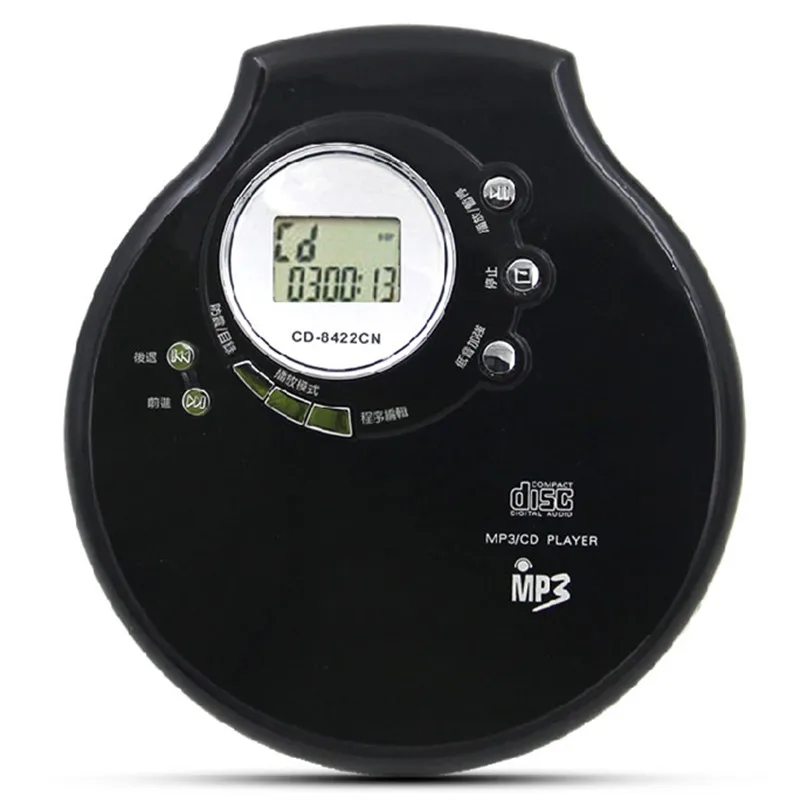 Портативный CD плеер Walkman поддерживает MP3 Φ/W устройство с наклоном на английском
