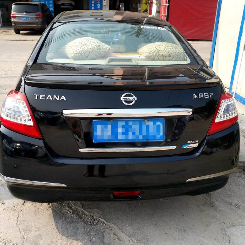 2008 2009 2010 2011 2012 для nissan altima Спойлер ABS материал любой цвет краска спойлер Teana задний багажник крыши праймер спойлер
