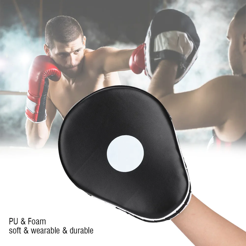 Качественная ручная мишень MMA Боевая тайская кикпад комплект черный каратэ тренировочная рукавица Фокус Удар колодки спарринг боксерские сумки
