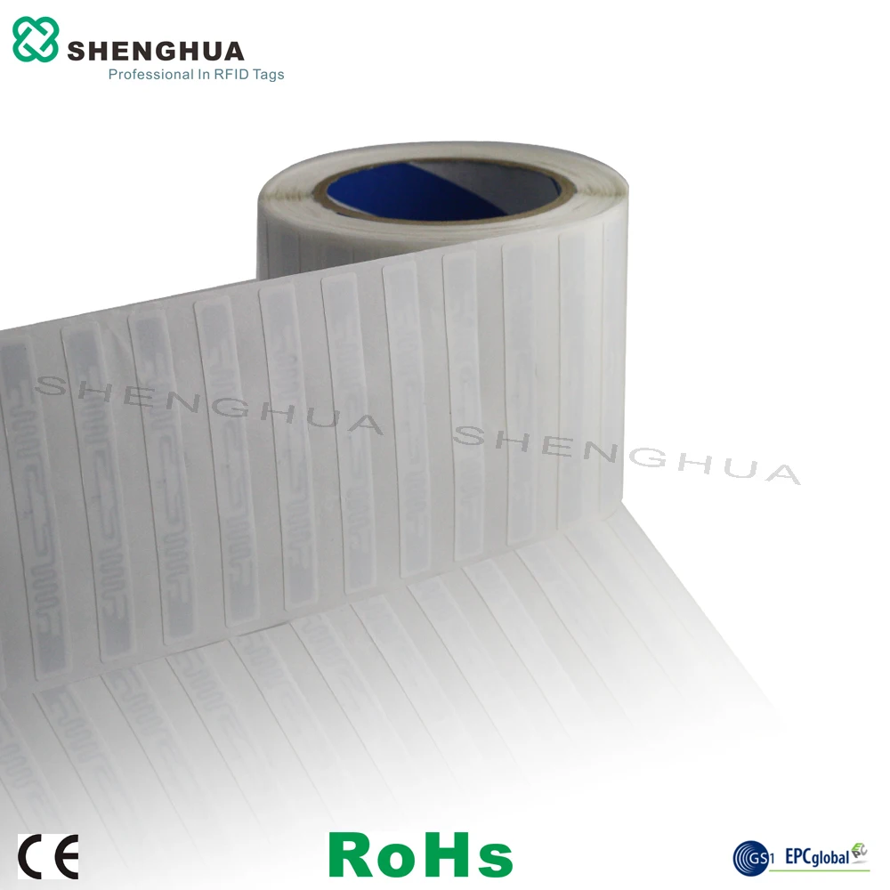 

10pcs Hot Sale 860~960MHz RFID tag uhf Label High Quality Slim Paper Roll Sticker for Item Management EPC1 G2