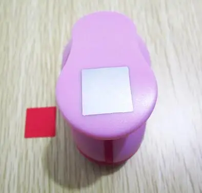 square 2-2,5 см много форм на выбор furador набор для рукоделия дырокол для скрапбукинга школьный бумажный Дырокол eva Дырокол - Цвет: square
