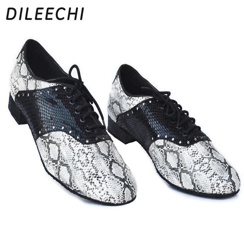 DILEECHI/Новинка современные танцевальные туфли Мужская обувь для взрослых