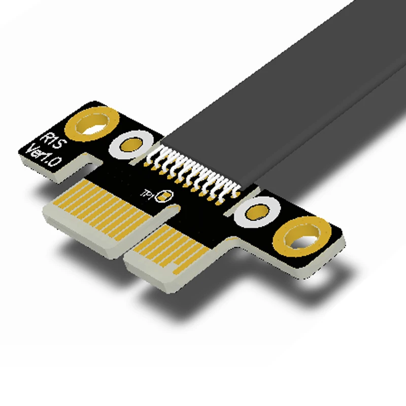 Новый адаптер PCI E 1X к 16X Riser Card удлинитель кабеля PCIe 3 0 X1 Express Видеокарта для BTC Miner