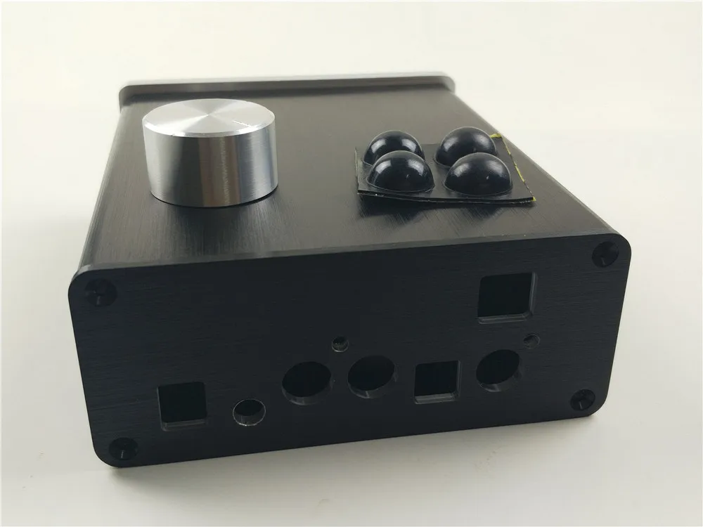 Алюминиевый Чехол для ES9038Q2M DAC box V1.07 HIFI аудио DSD чехол es9038 MINI DIY|Усилители мощности|