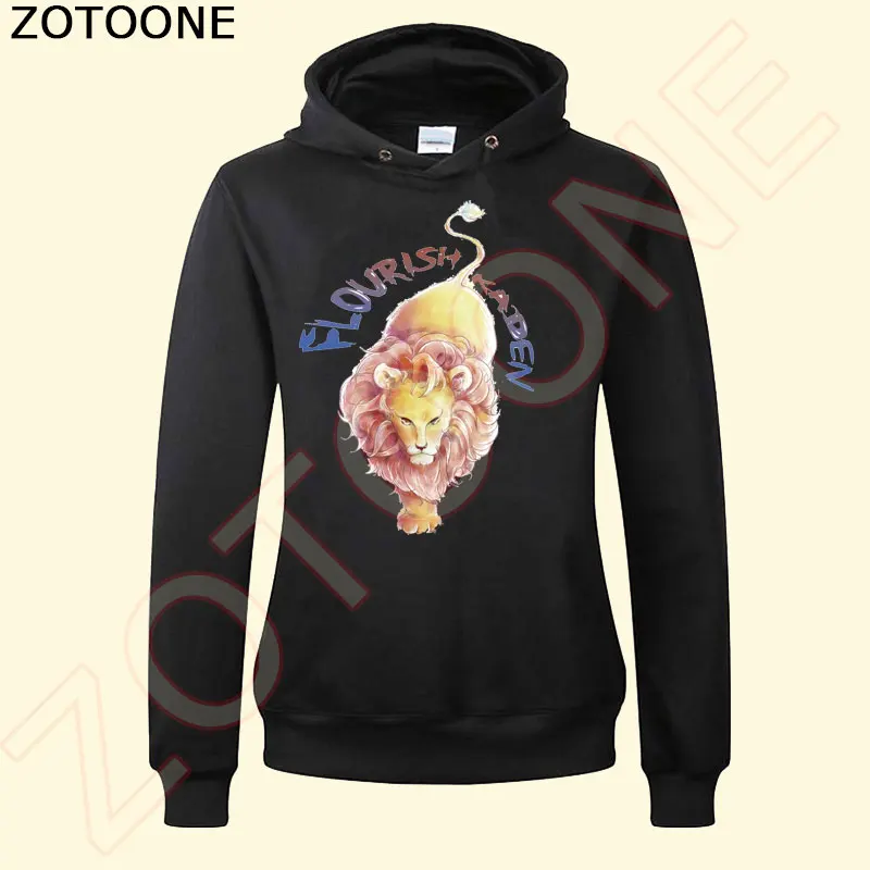ZOTOONE фантазия Лев Железный На переноске для одежды ткань мультфильм патч горячий