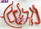Комплект силиконовых шлангов радиатора для V W Volkswagen Golf MK3 VR6 2,8 2,9 1994-1998 (8 шт.) красныйсинийчерный