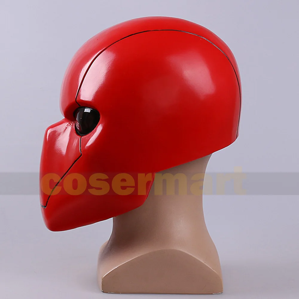 2016 косплей маска с красным капюшоном летучая мышь красный капюшон шлем Мужской