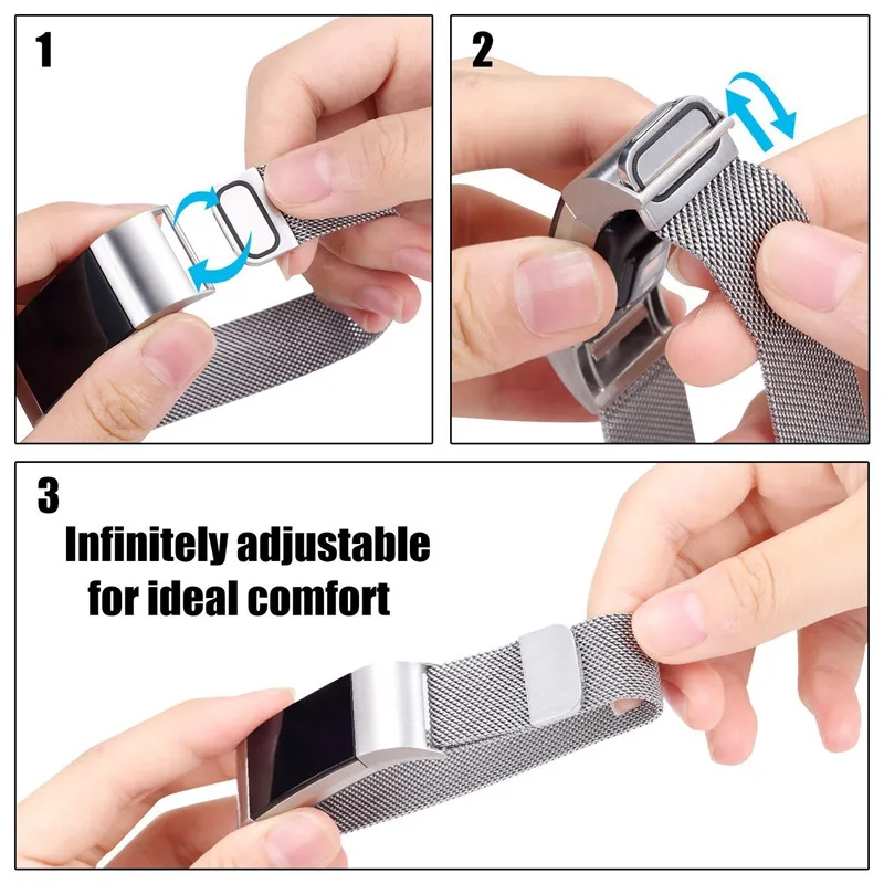 Hotodeal браслет Milanese Loop Нержавеющая сталь металлические аксессуары замена группы