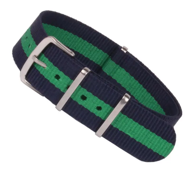 Ремешок MR NENG из тканого волокна для наручных часов брендовый браслет 12 16 18 20 22 24 мм