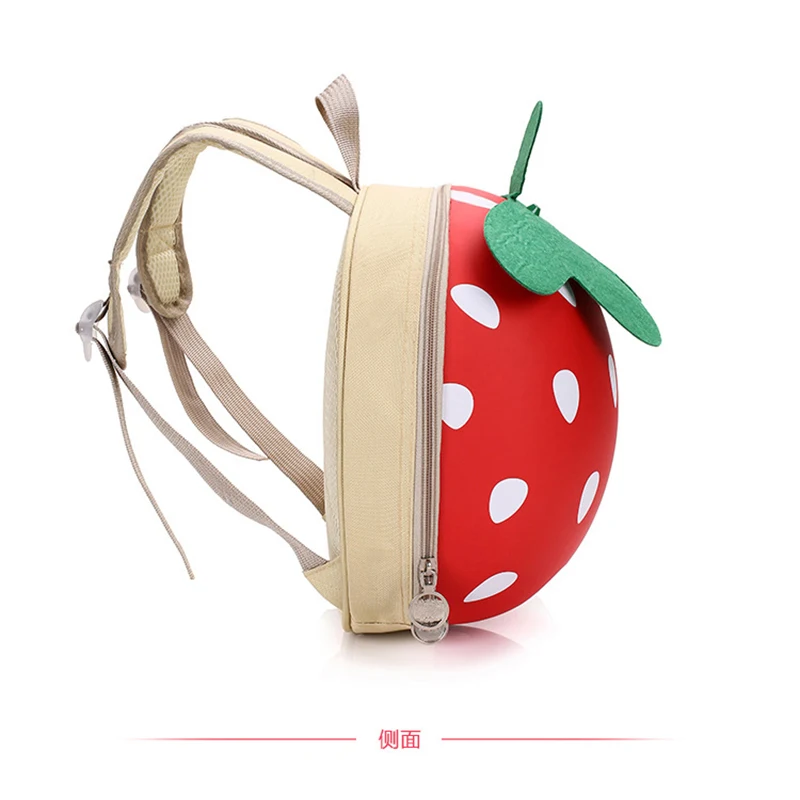 Детский рюкзак для мальчика и девочки От 1 до 5 лет школьная сумка 3D Клубника Стиль