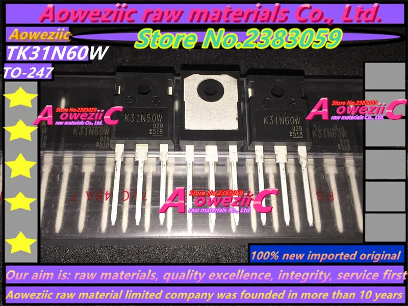 Aoweziic новинка 100% года импортный оригинальный TK31N60X K31N60X TK31N60W K31N60W TK31N60W5 K31N60W5 TO-247