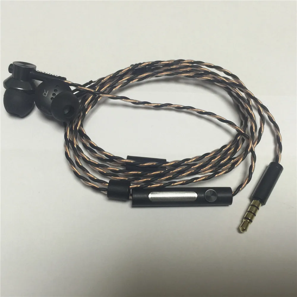 Оригинальные наушники вкладыши onyo E700M Hi Res с микрофоном без коробки Fi для