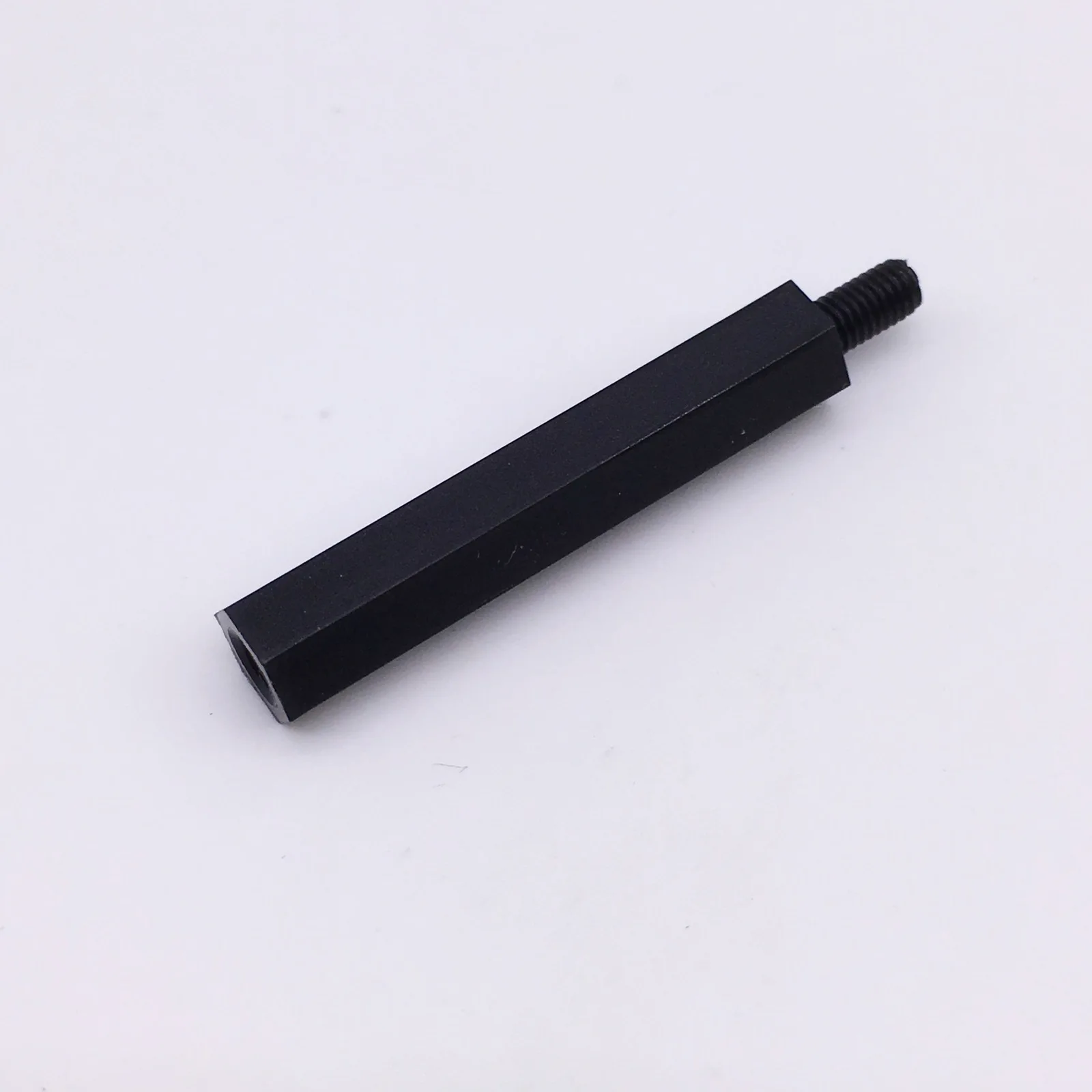 

M3x30+6 Spacer Screws Hex Standoff Nuts Male to Female Plastic Nylon Accessories Black Pack 100