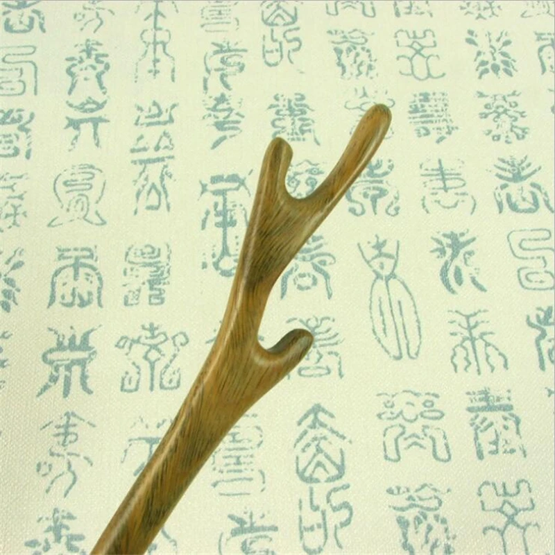 Деревянные палочки для волос из красного сандалового дерева натуральный цвет