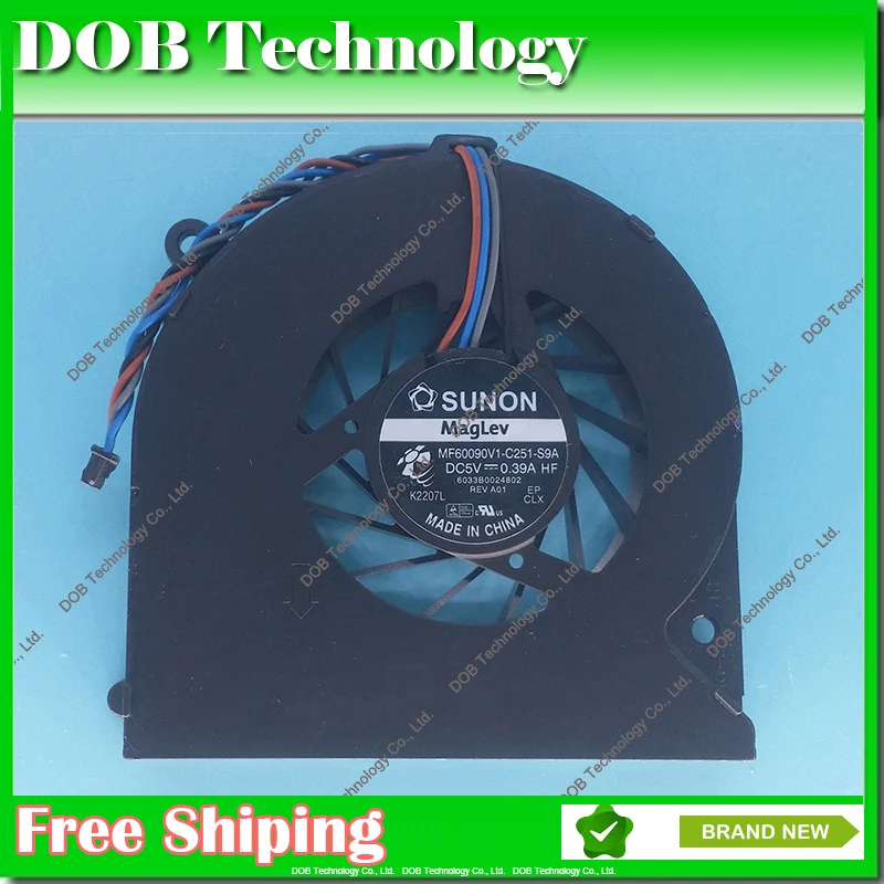 Новый ноутбук CPU вентилятор охлаждения для HP ProBook 4230 4230s 4231s KSB0505HB 646027 001 AJ68 6033B0024801