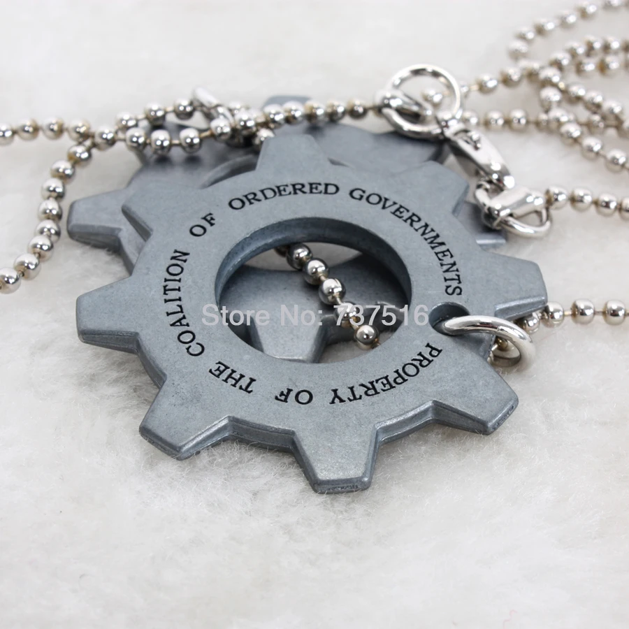 Новые поврежденные металлические реплики жетоны для собак товары игр Memorabilia