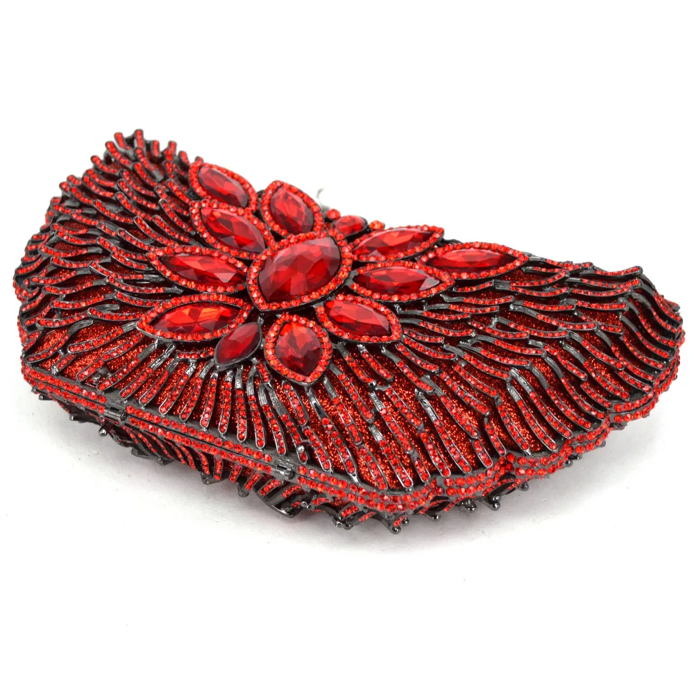 Роскошный женский клатч с вырезами плоская дамская сумочка сумка на цепочке