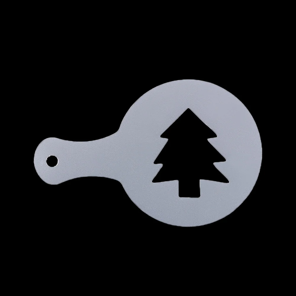 16 шт./компл. Кофе латте вытягивающийся цветок пресс форма для капучино Barista арт