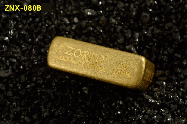Zorro винтажная бензиновая зажигалка, масло, бензин многоразового использования, кремневая бензиновая керосиновая зажигалка