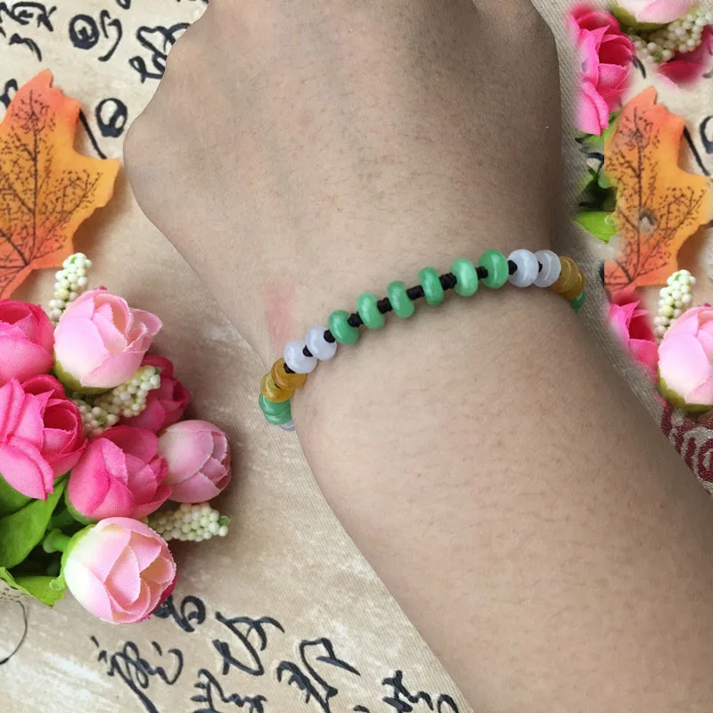 Натуральный бирманский A-материал ледяные бусины из японского льда abacus