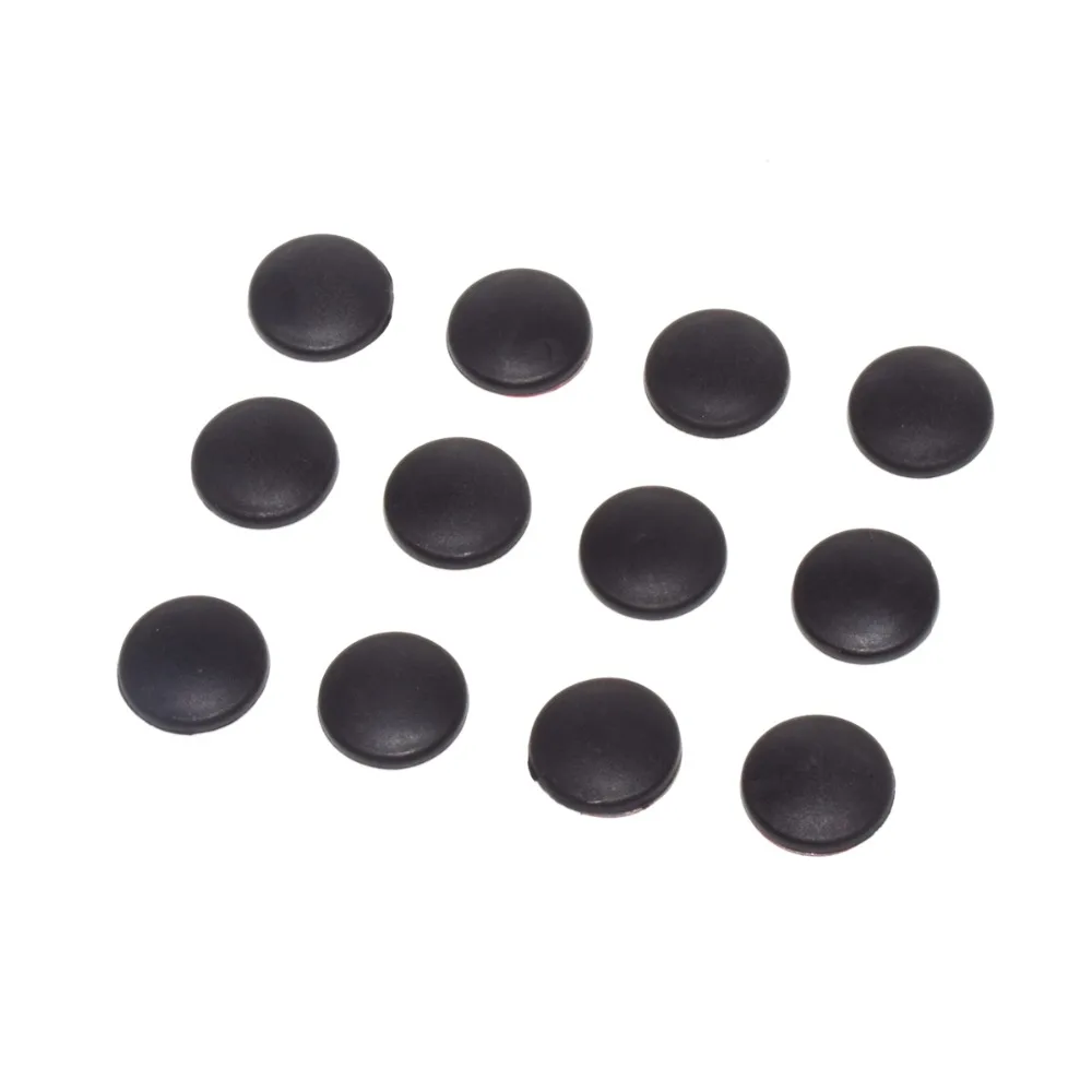 12pcs ABS For KIA Rio K2 K3 K4 K5 KX3 KX5 QL Skoda Yeti Octavia A7 Car Door Lock Screw Protector Cover Black White | Автомобили и
