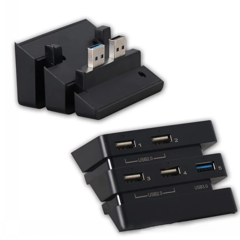 USB концентратор 5 портов USB3.0 4* USB2.0 USB адаптер расширения для PS4 Pro Usb концентратор 3,0 Компьютерные аксессуары PC Аксессуары Расширенный адаптер