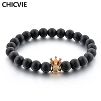 chicvie black distance crown bracelet bangles charms for women silver bracelets for jewelry making bracelet femme sbr180118
