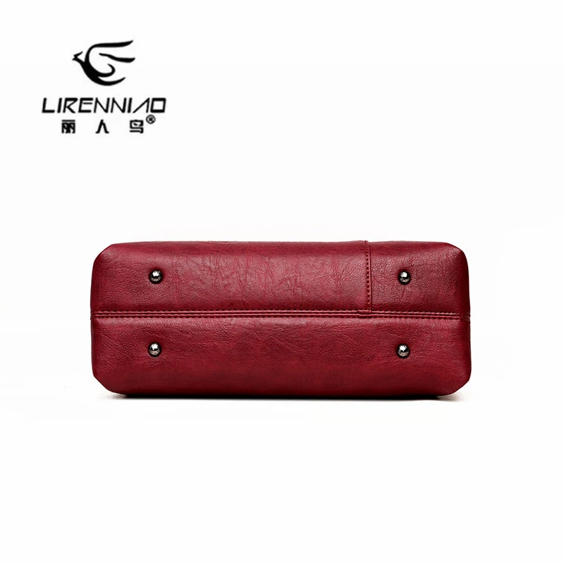 LIRENNIAO Fashion Handbag Women Crossbody Bag NEW Plaid PU Bolsas Femininas Luxury Handbags Bags Designer Sac Casual Tote | Багаж и сумки