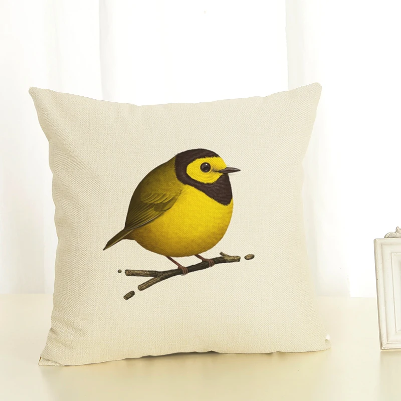 Новый fat bird second серия диванов набор защитных подушек льняная наволочка | Дом и сад