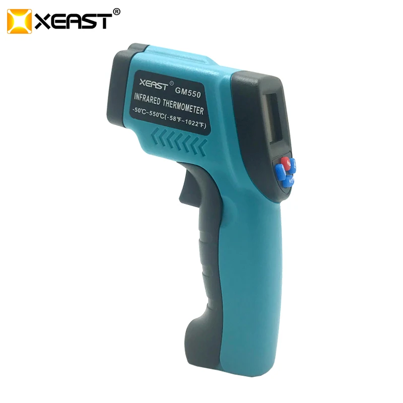 XEAST IR-89-50~ 580C GM550-50~ 550C цифровой инфракрасный термометр лазерный температурный пистолет Быстрая