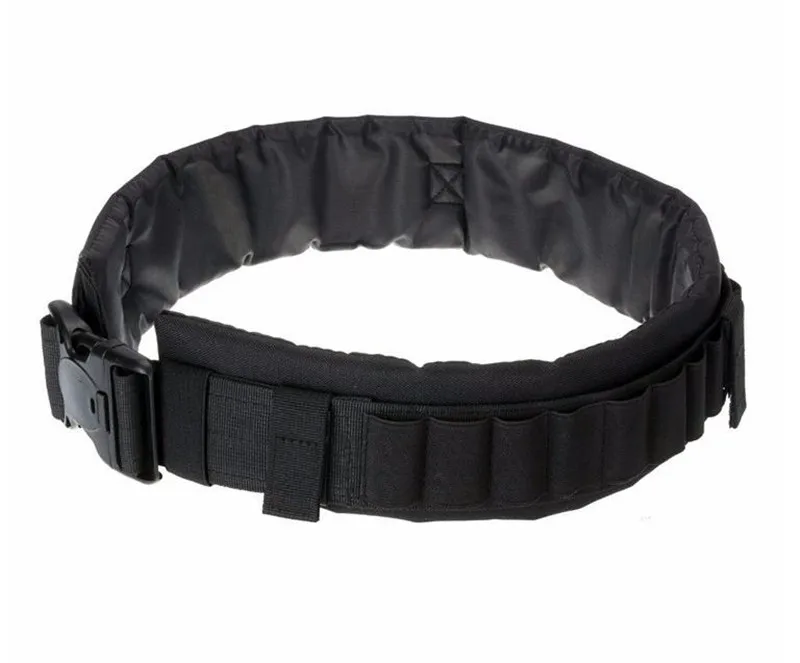 Outdoor Military tactical Belt with Bandolier bullet Shells WaistBand for hunting airsoft | Pouches