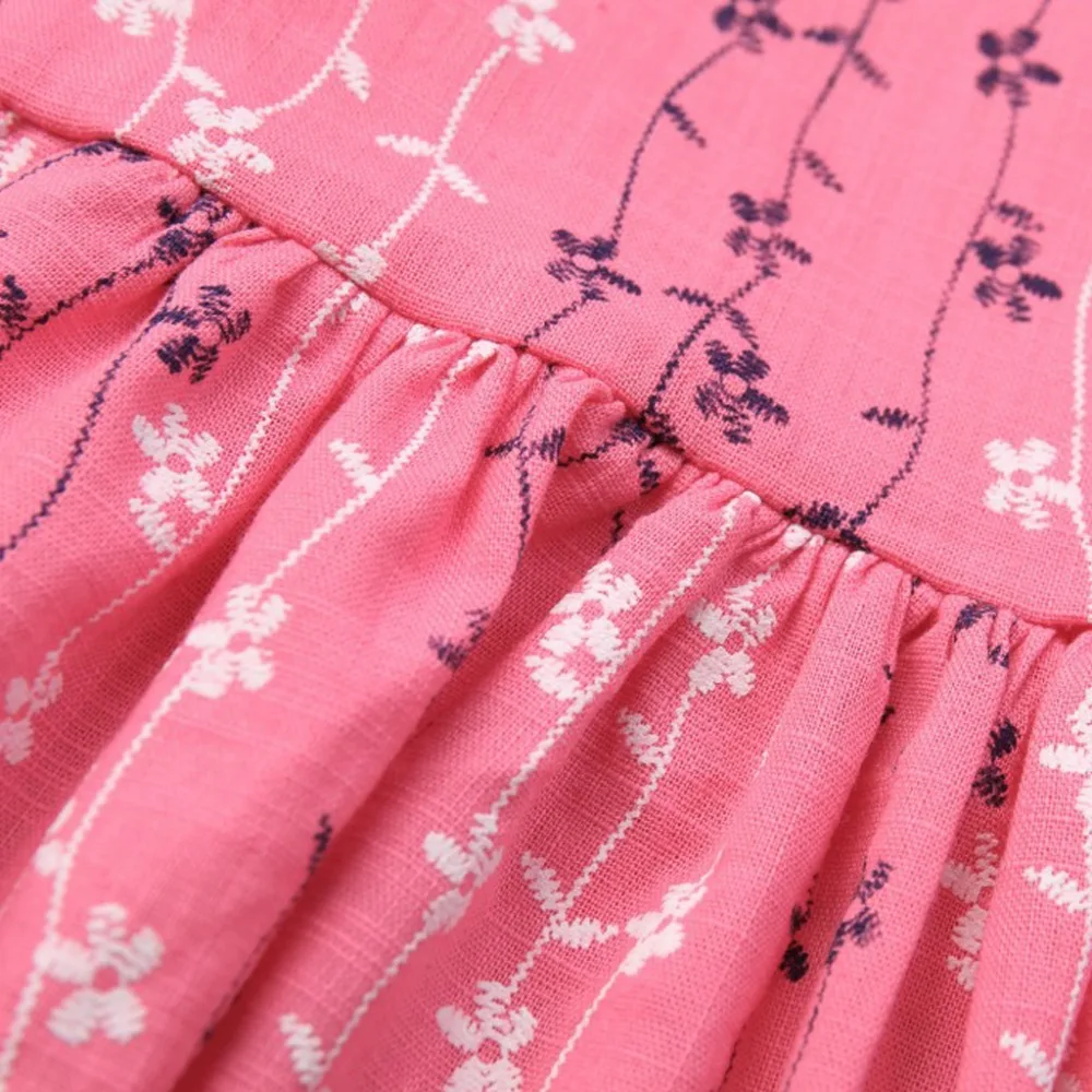baby girls summer dresses kids cotton flower dress A-line little girl 2018 children for 2 3 4 5 6 7 8 years | Детская одежда и