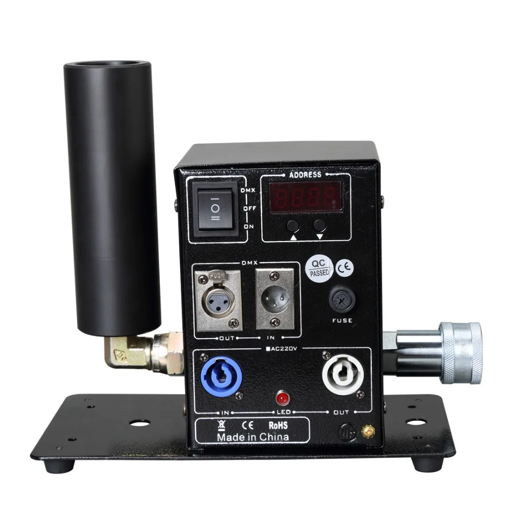 Фото SAILWIN CE DMX512 CO2 струйный туманный станок, DJ дымовая машина, сценические спецэффекты, пушка для фотографий, клуба, с 6 метрами №2