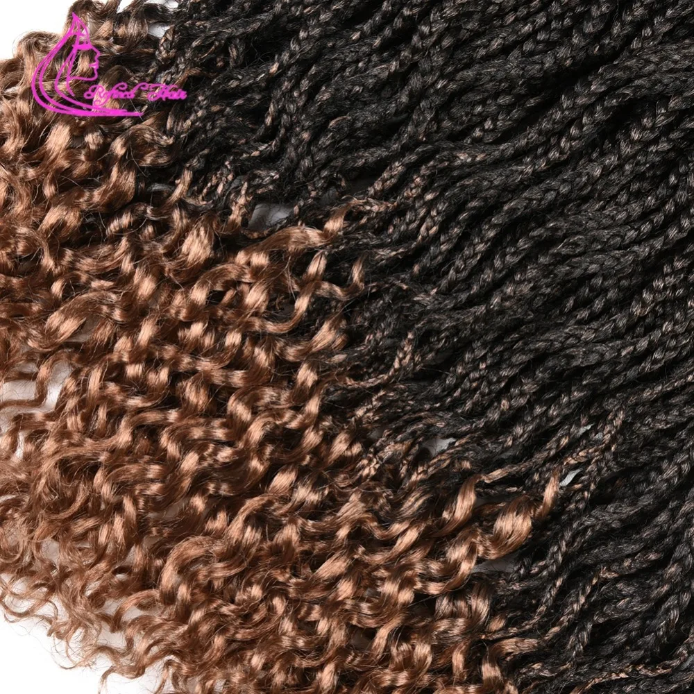 Изысканный Hair18 24 дюймов коробка Вязание косичками волосы из канекалона
