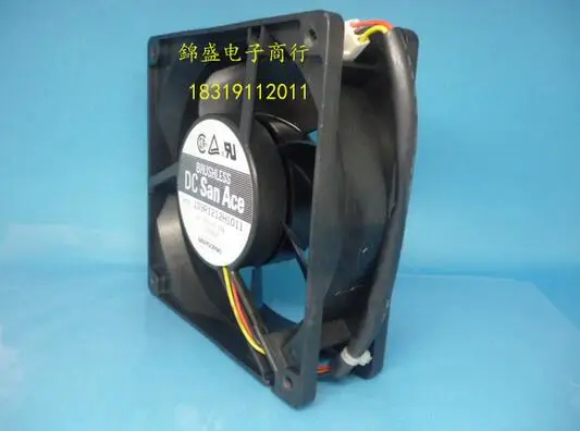 Оригинальный 12038 0.52A 12V 109R1212H1011 120*120*38 мм 3-линейный серверный вентилятор |