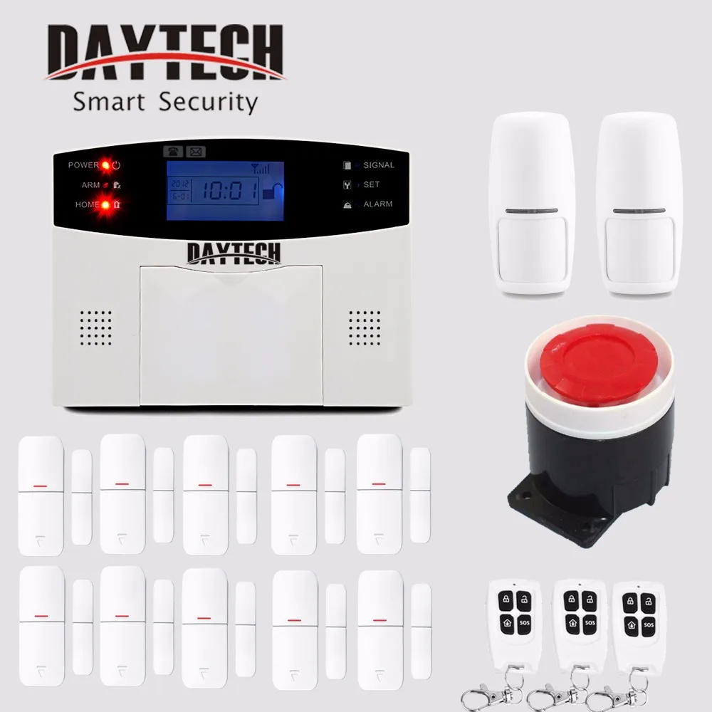 DAYTECH Беспроводная GSM сигнализация домашняя система безопасности наборы охранных