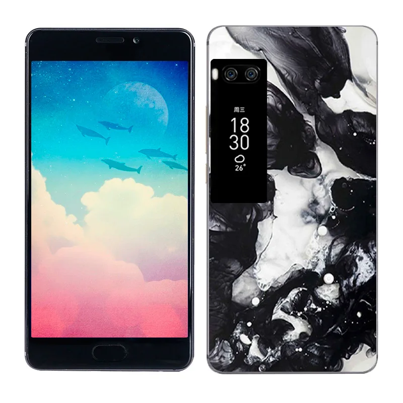 Для Meizu Pro 7 Plus чехол с пейзажем, чехол для Meizu Pro 7 Plus, мягкий чехол для телефона, силиконовый чехол PRO7 Plus, чехол