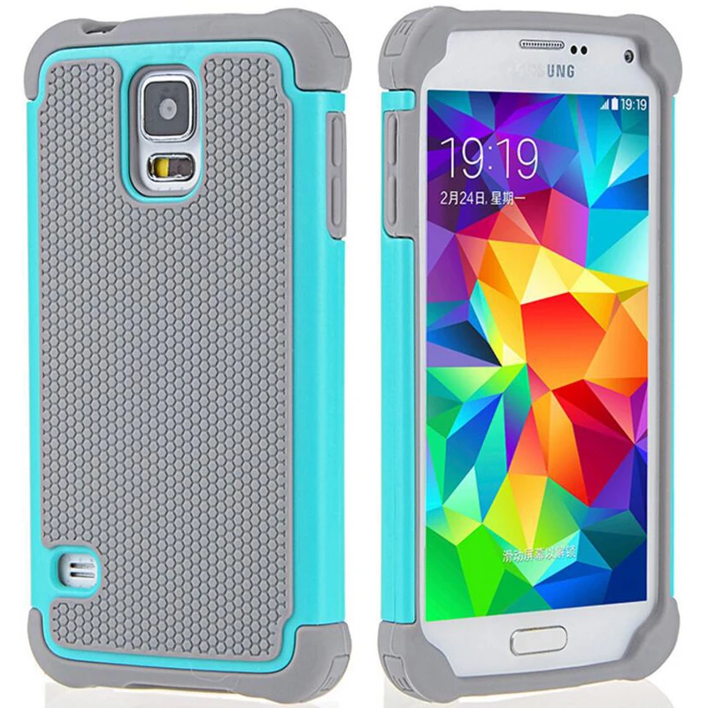 Чехол для Samsung Galaxy S5 роскошный армированный силиконовый резиновый