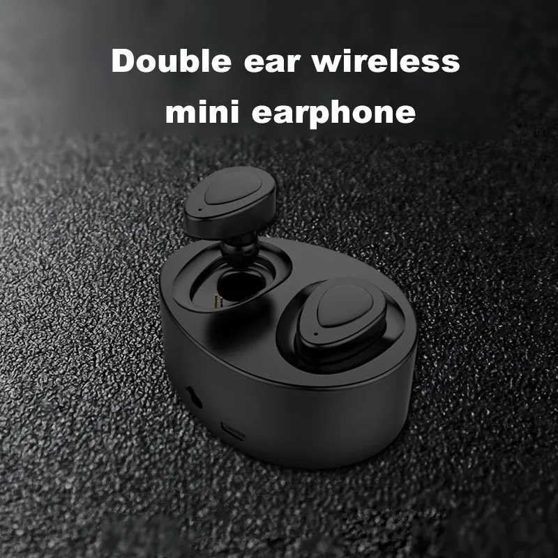 K2 TWS Bluetooth наушники беспроводные мини стерео Бас Музыкальные Гарнитуры Hands free с
